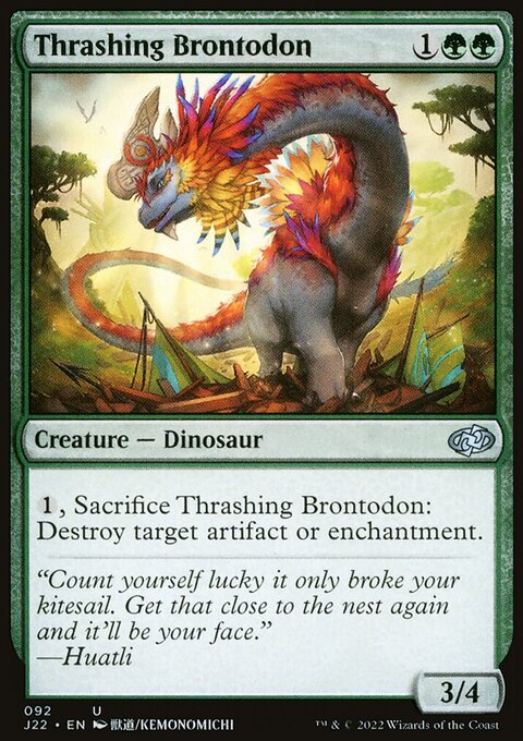 Thrashing Brontodon [Jumpstart 2022]