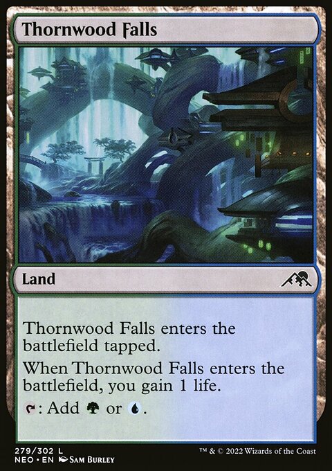 Thornwood Falls [Kamigawa: Neon Dynasty]