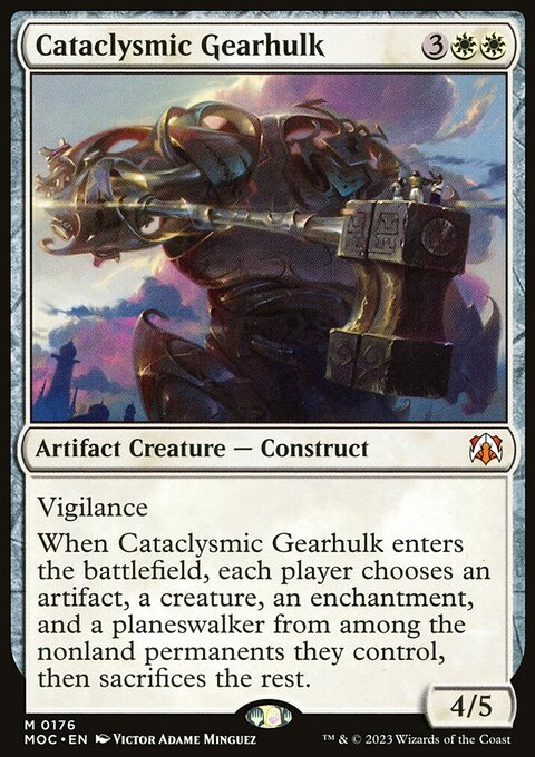 Cataclysmic Gearhulk [March of the Machine Commander]