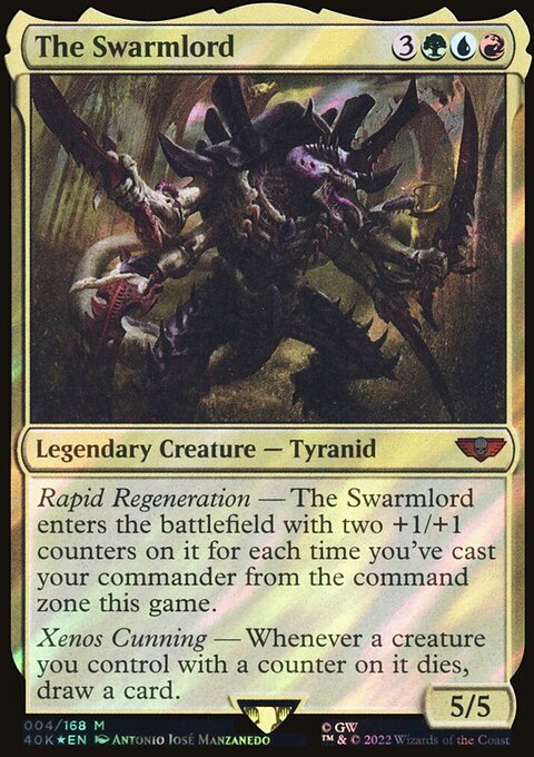 The Swarmlord (Surge Foil) [Warhammer 40,000]