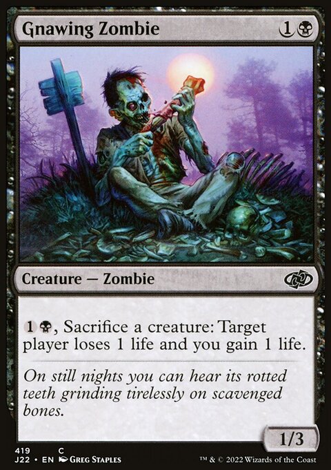 Gnawing Zombie [Jumpstart 2022]