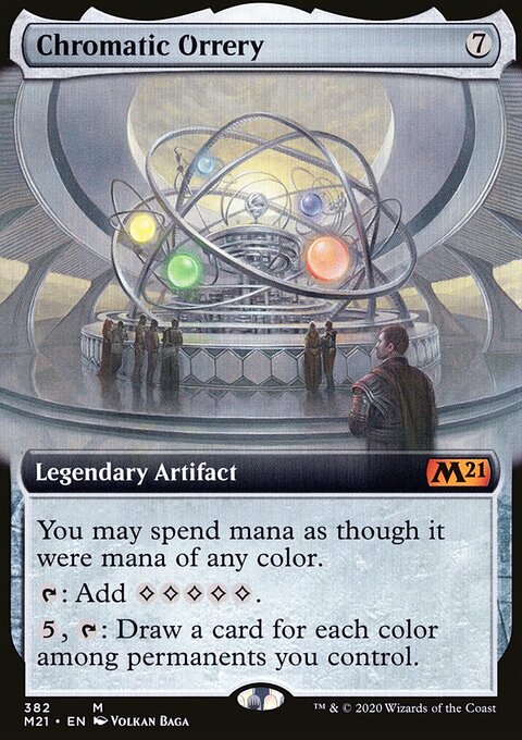 Chromatic Orrery (Extended Art) [Core Set 2021]