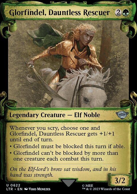 Glorfindel, Dauntless Rescuer [The Lord of the Rings: Tales of Middle-Earth Showcase Scrolls]