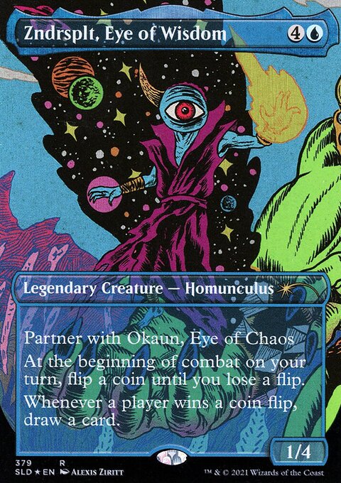 Zndrsplt, Eye of Wisdom (Display Commander) [Secret Lair Drop Promos]