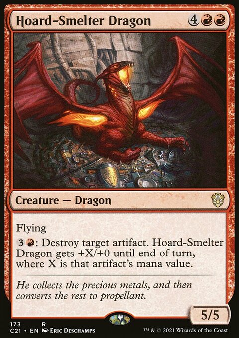 Hoard-Smelter Dragon [Commander 2021]