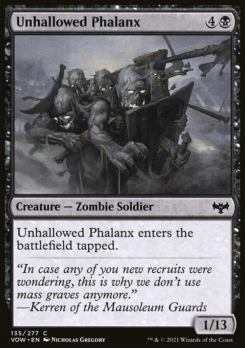 Unhallowed Phalanx [Innistrad: Crimson Vow]
