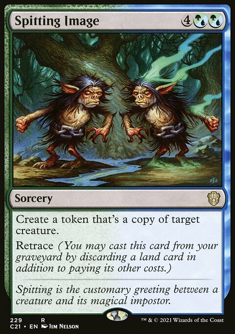Spitting Image [Commander 2021]