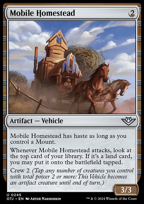 Mobile Homestead [Outlaws of Thunder Junction]