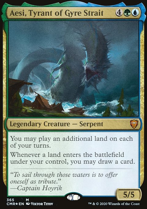 Aesi, Tyrant of Gyre Strait [Commander Legends]