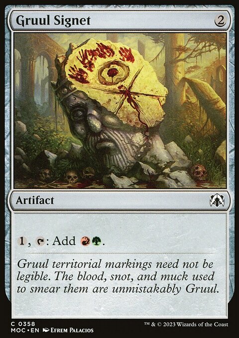 Gruul Signet [March of the Machine Commander]