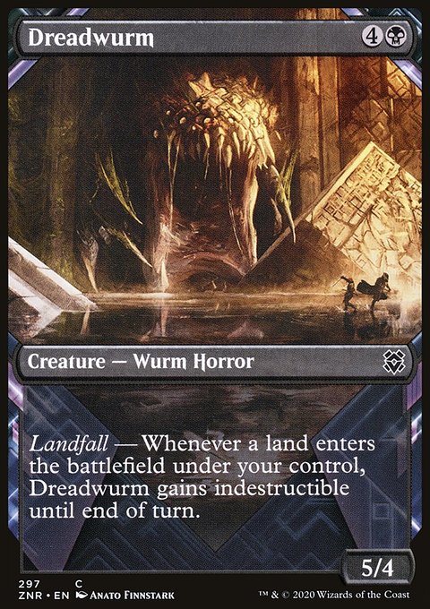 Dreadwurm (Showcase) [Zendikar Rising]