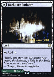 Darkbore Pathway // Slitherbore Pathway [Kaldheim Prerelease Promos]