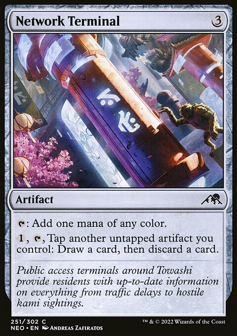 Network Terminal [Kamigawa: Neon Dynasty]
