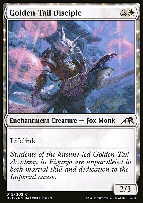 Golden-Tail Disciple [Kamigawa: Neon Dynasty]