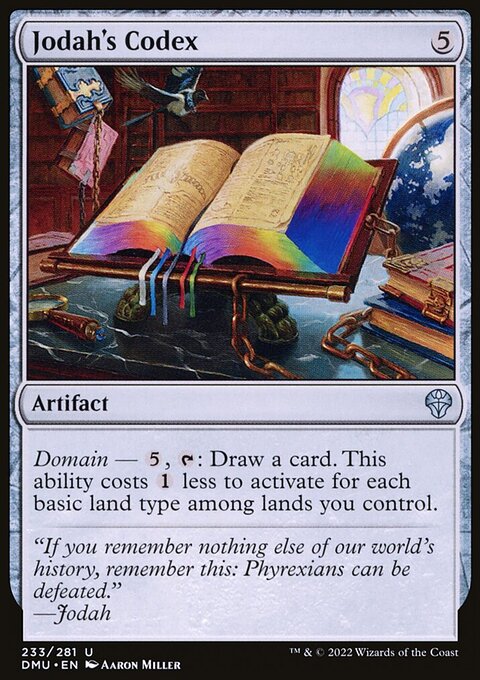 Jodah's Codex [Dominaria United]