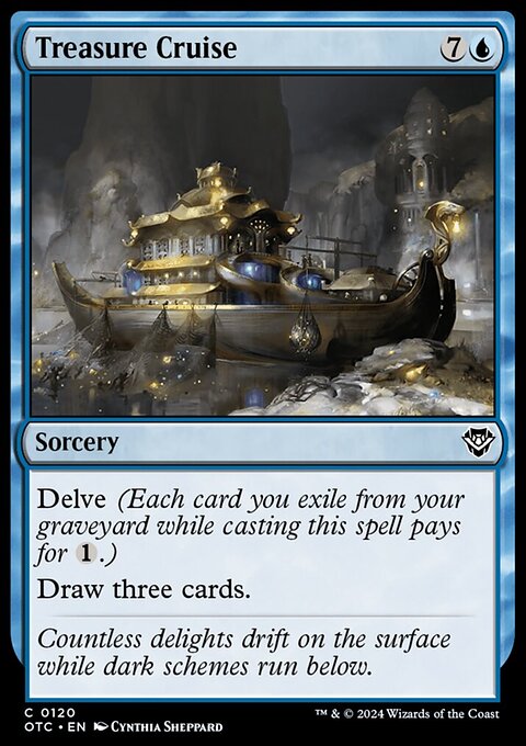 Treasure Cruise [Outlaws of Thunder Junction Commander]