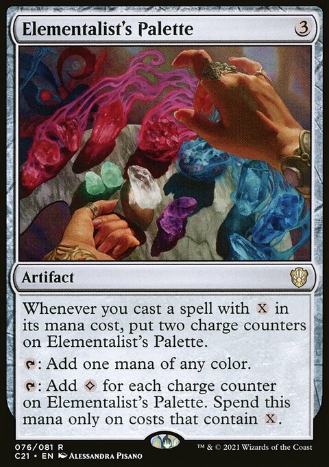 Elementalist's Palette [Commander 2021]