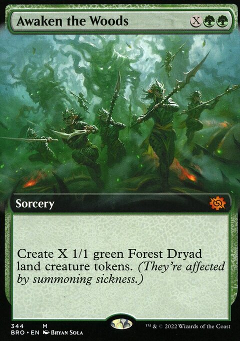 Awaken the Woods (Extended Art) [The Brothers' War]