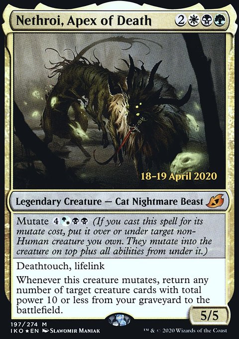 Nethroi, Apex of Death [Ikoria: Lair of Behemoths Prerelease Promos]