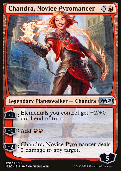 Chandra, Novice Pyromancer [Core Set 2020]