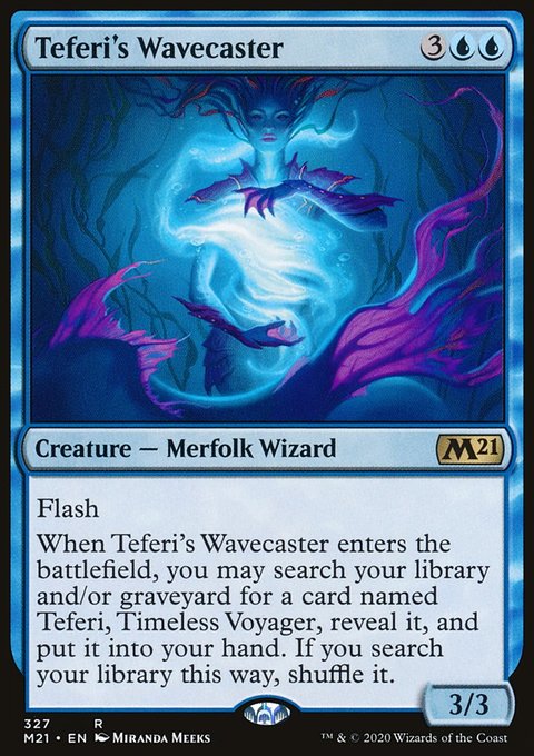 Teferi's Wavecaster [Core Set 2021]