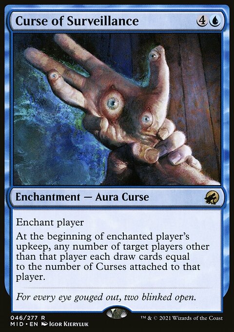 Curse of Surveillance [Innistrad: Midnight Hunt]