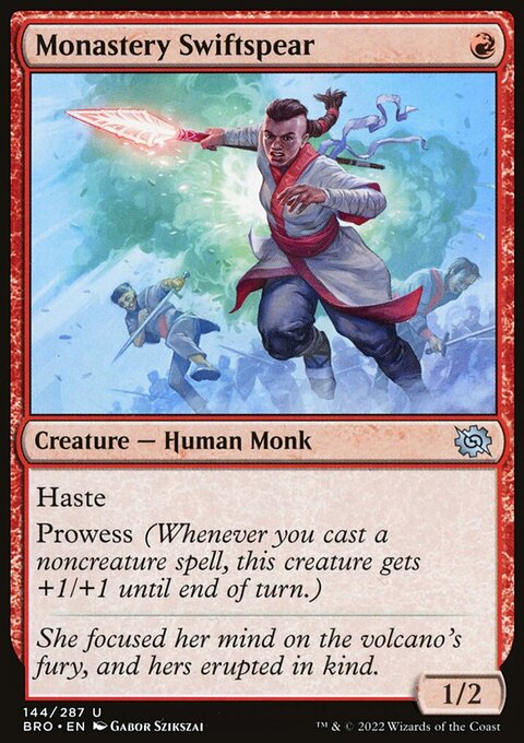 Monastery Swiftspear [The Brothers' War]