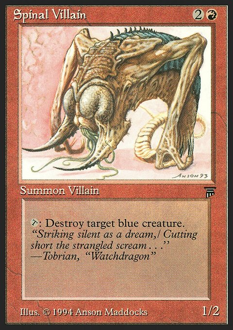 Spinal Villain [Legends]
