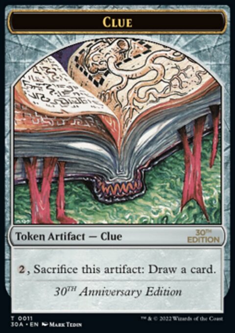 Clue Token (011) [30th Anniversary Tokens]