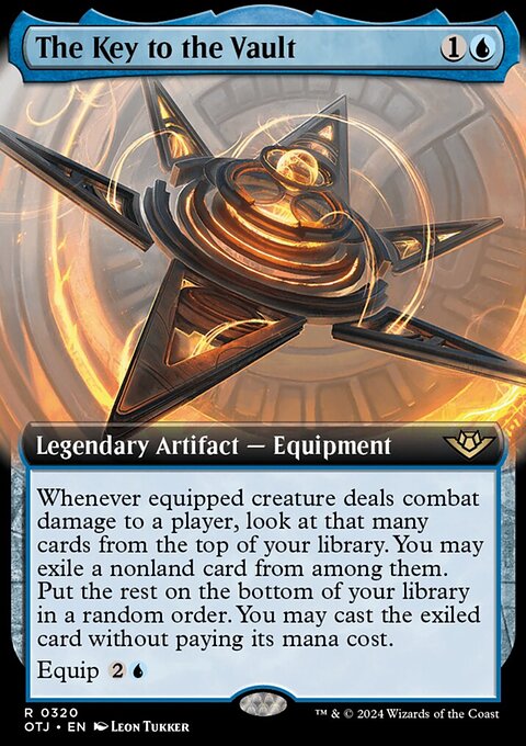 The Key to the Vault (Extended Art) [Outlaws of Thunder Junction]