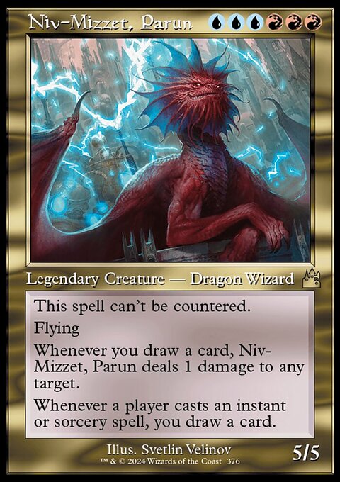 Niv-Mizzet, Parun (Retro) (Serialized) [Ravnica Remastered]