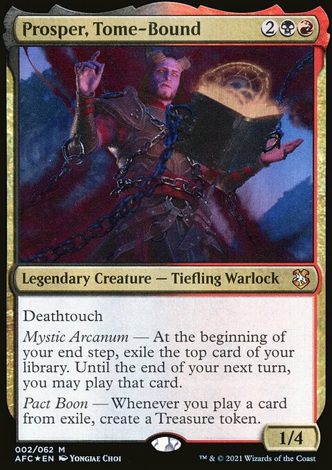 Prosper, Tome-Bound [Dungeons & Dragons: Adventures in the Forgotten Realms Commander]