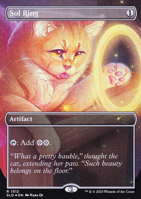 Sol Ring (1512) // Sol Ring [Secret Lair Commander Deck: Raining Cats and Dogs]