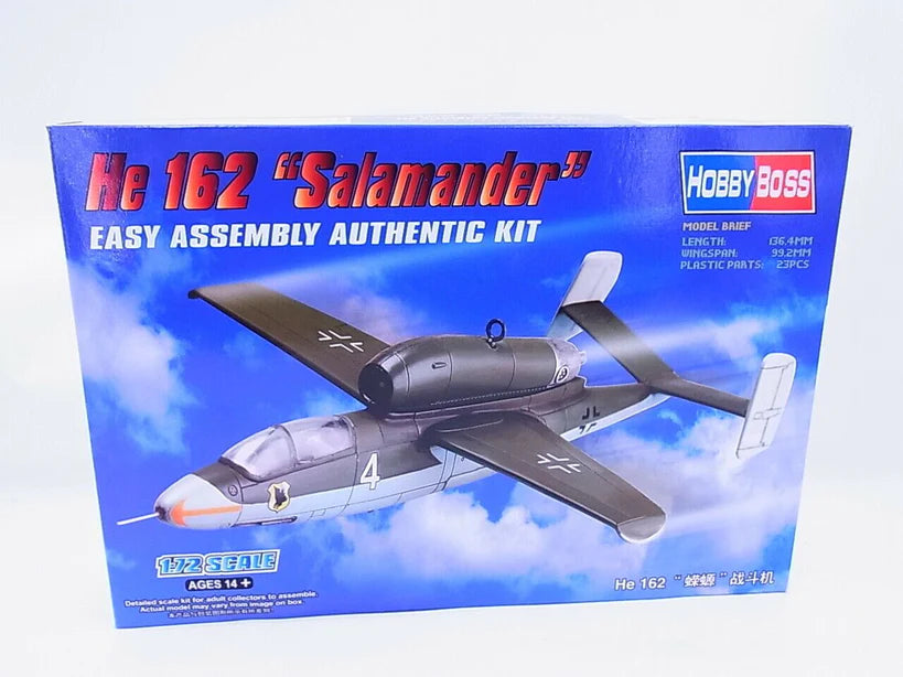 Hobbyboss 1:72 He162 Salamander