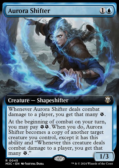 Aurora Shifter (Extended Art) (Ripple Foil) [Modern Horizons 3 Commander]