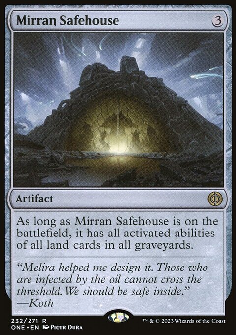 Mirran Safehouse [Phyrexia: All Will Be One]