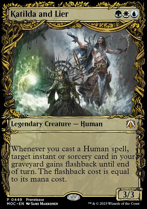 Katilda and Lier (Showcase Planar Booster Fun) [March of the Machine Commander]