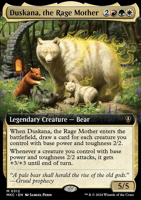 Duskana, the Rage Mother (Extended Art) [Murders at Karlov Manor Commander]