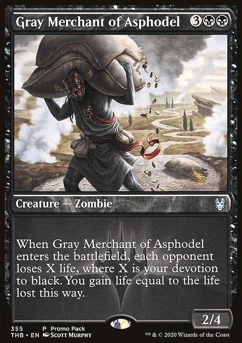 Gray Merchant of Asphodel (Promo Pack) [Theros Beyond Death Promos]