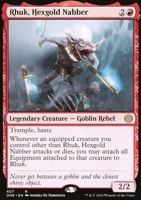 Rhuk, Hexgold Nabber [Phyrexia: All Will Be One]