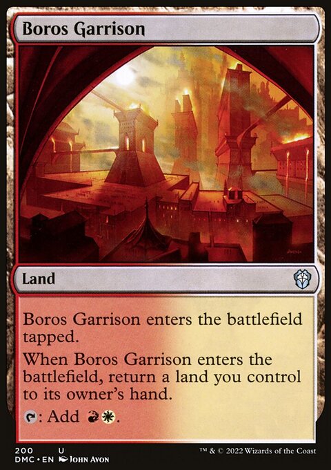 Boros Garrison [Dominaria United Commander]