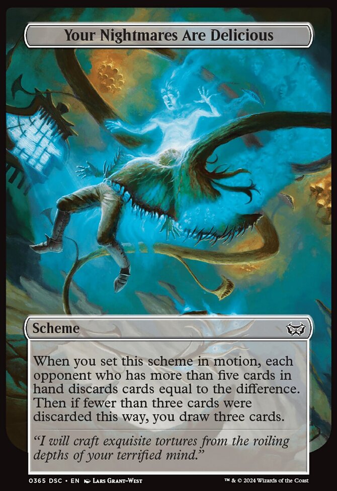 Your Nightmares are Delicious (Full Art) [Duskmourn: Archenemy]
