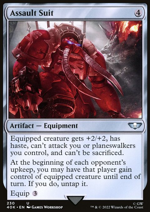 Assault Suit (Surge Foil) [Warhammer 40,000]