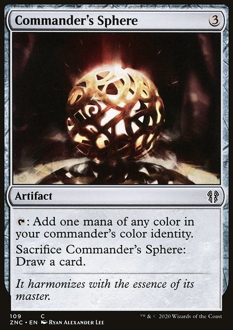 Commander's Sphere [Zendikar Rising Commander]