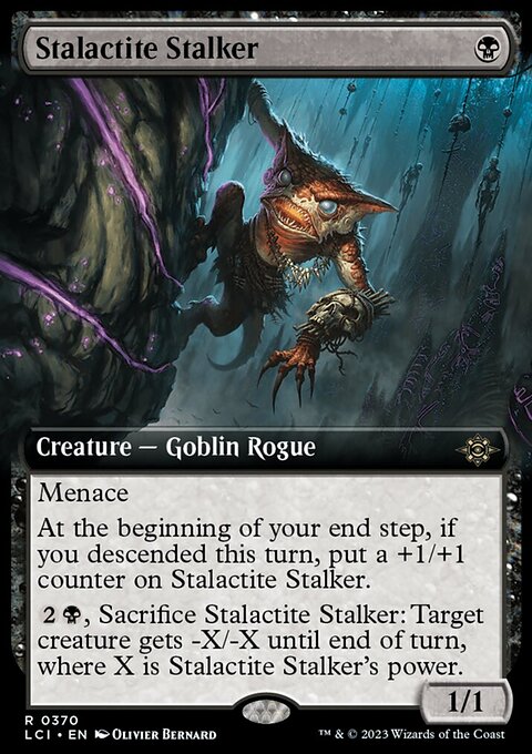 Stalactite Stalker (Extended Art) [The Lost Caverns of Ixalan]