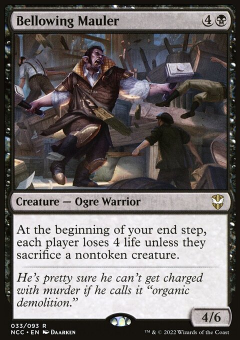 Bellowing Mauler [Streets of New Capenna Commander]