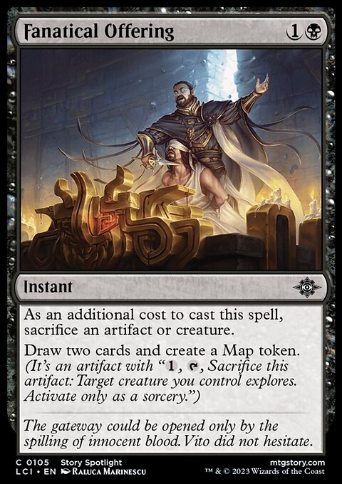 Fanatical Offering [The Lost Caverns of Ixalan]