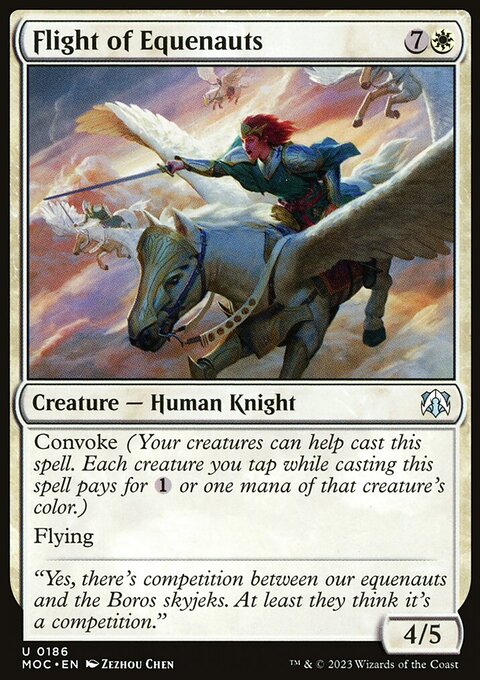 Flight of Equenauts [March of the Machine Commander]