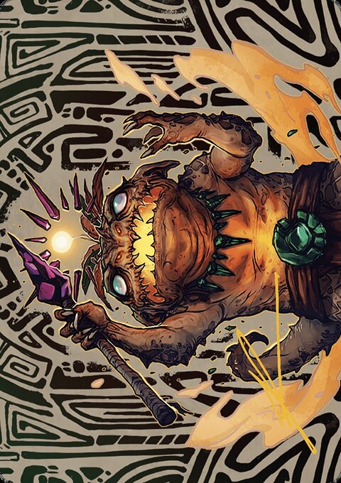 Zoyowa Lava-Tongue Art Card [The Lost Caverns of Ixalan Art Series]