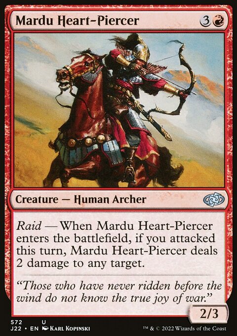 Mardu Heart-Piercer [Jumpstart 2022]